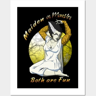 Maiden or Monster Posters and Art
